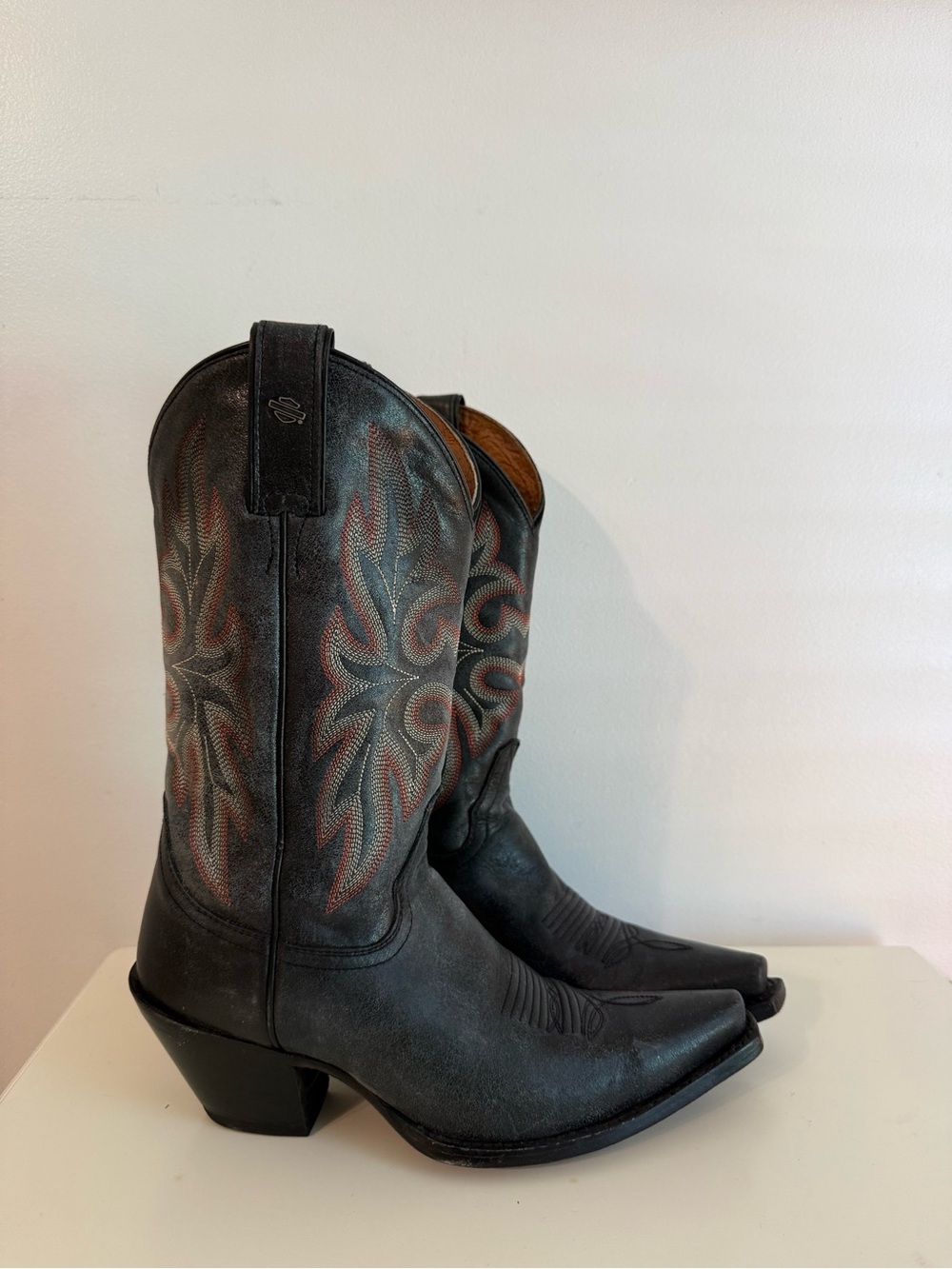 Harley Davidson cowgirl boots sz 7